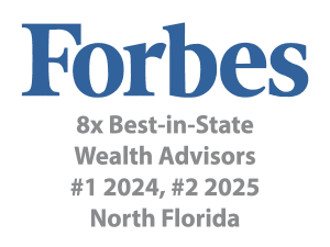 Tom Ruggie named Forbes 8 times best in state wealth advisors north florida