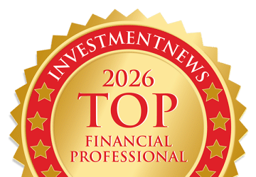 InvestmentNews Top Financial Professionals 2026 Medal