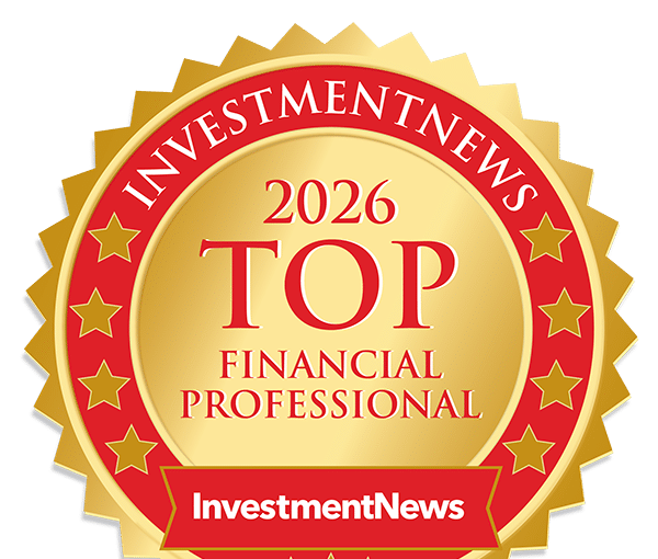InvestmentNews Top Financial Professionals 2026 Medal
